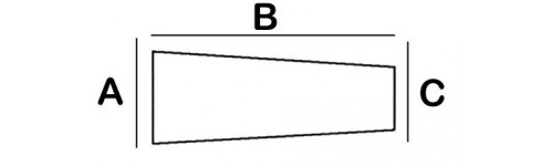 Trapezoid Lead Block